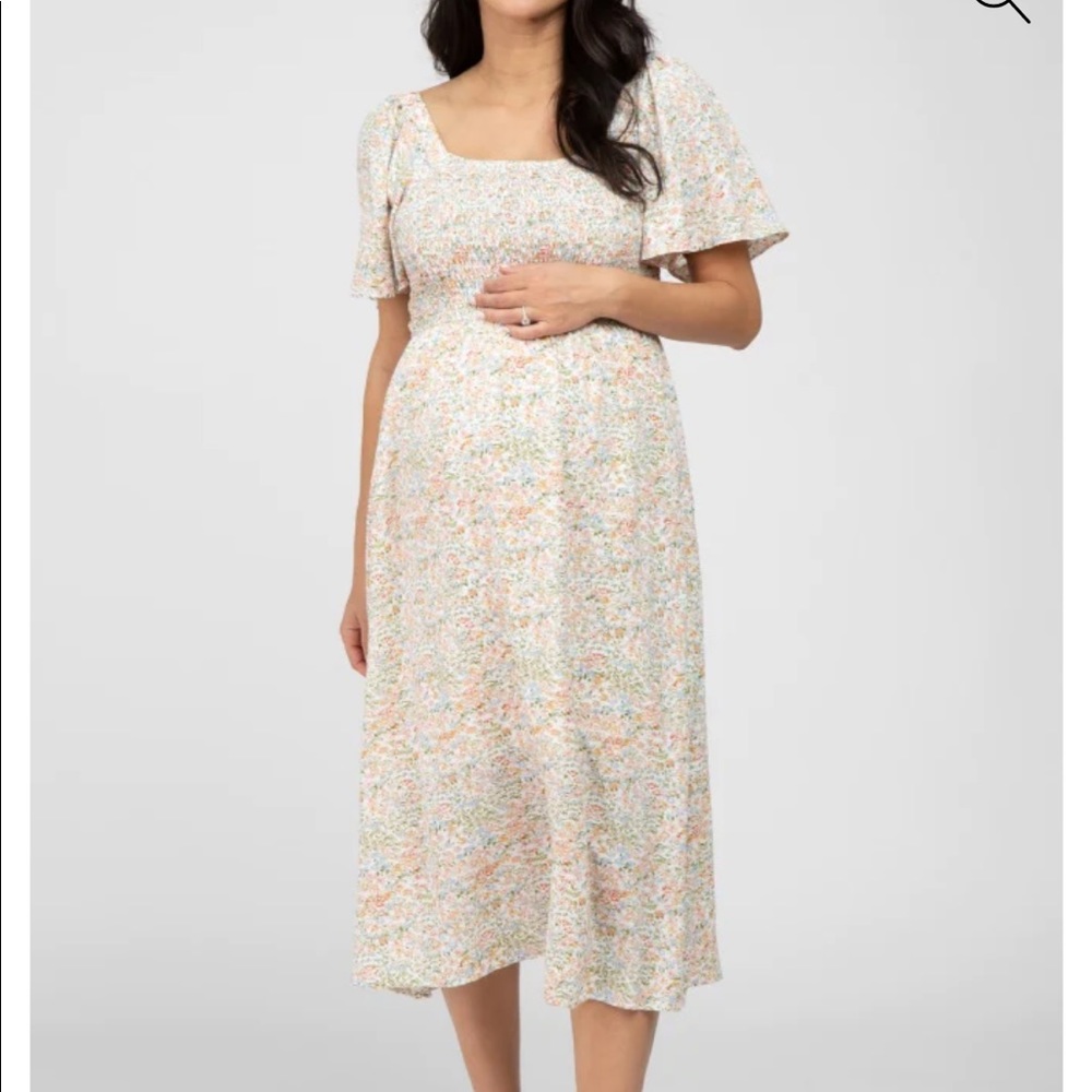 Pink Blush Maternity dress